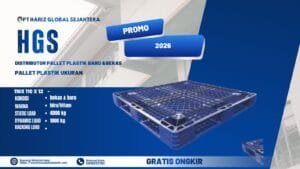 Distributor Pallet Plastik Untuk Industri dan gudang