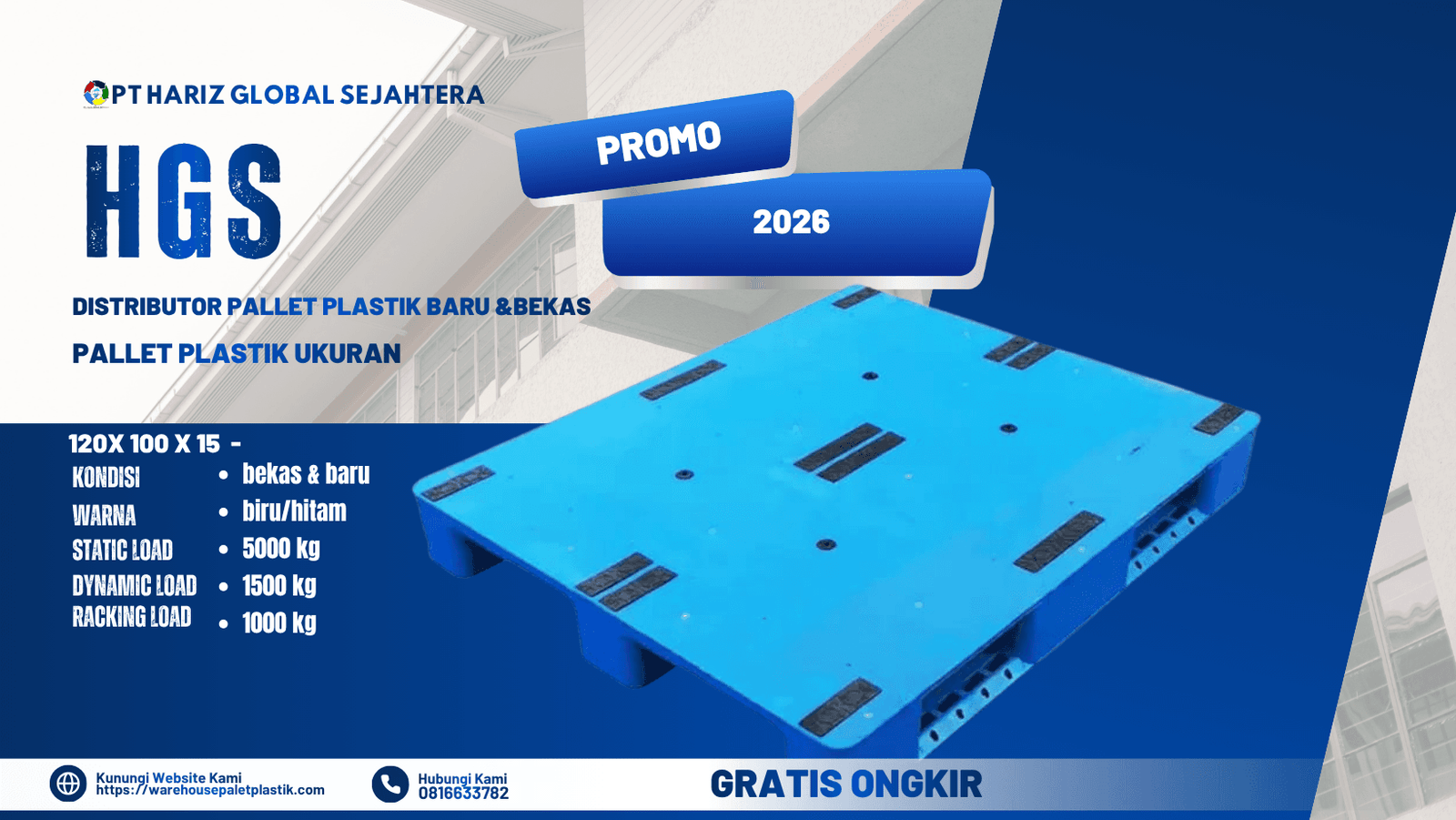 jual pallet plastik