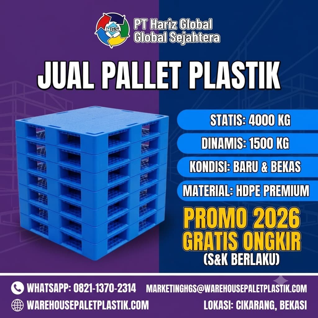 pallet plastik murah