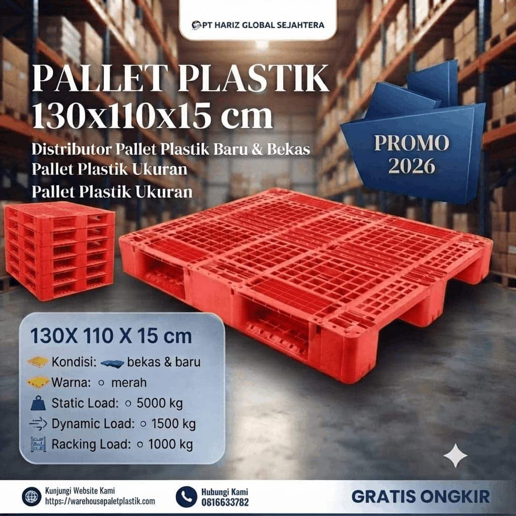 Pallet Plastik Bekas
