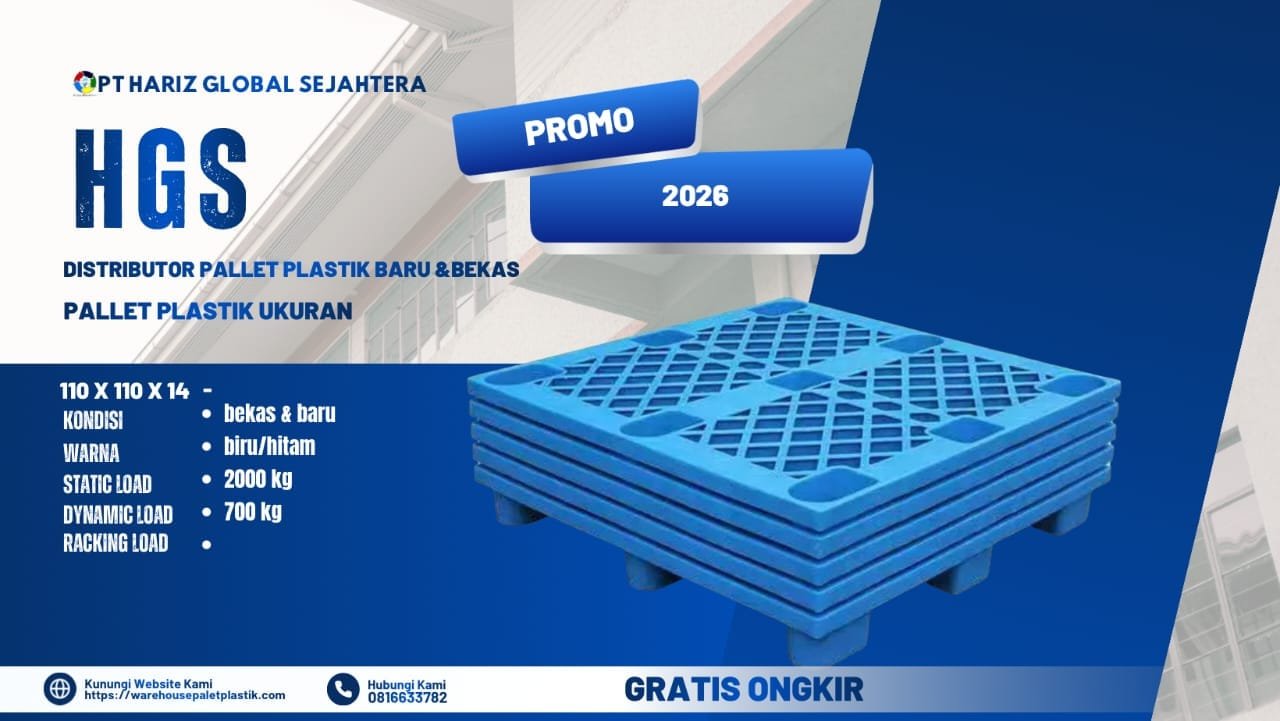 pallet plastik 110 x 110 x 14 cm