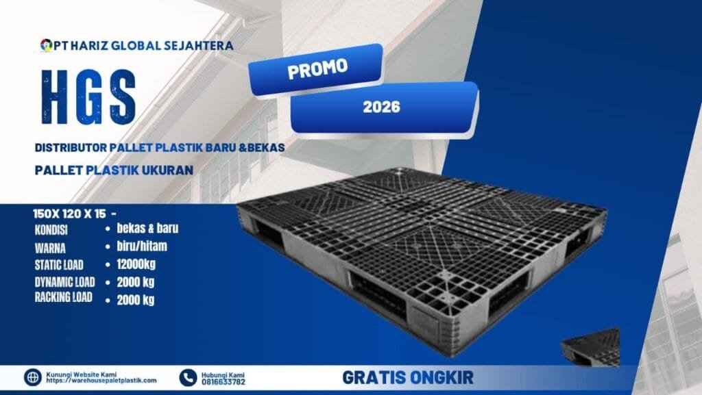 Jual pallet plastik