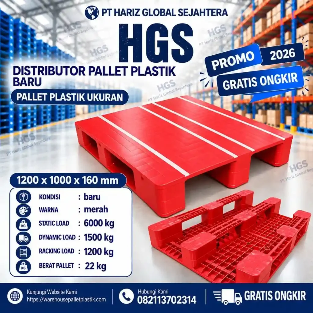 Jual Pallet Plastik Baru