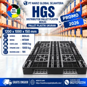 Pallet plastik bekas & Baru