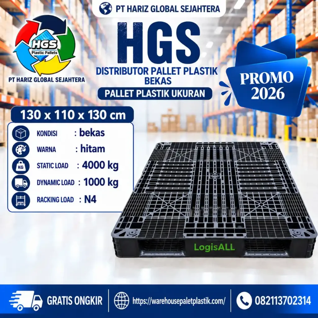 jual pallet plastik bekas